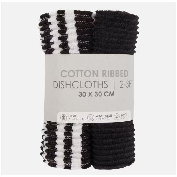 MONPAKI : Torchons de qualité hôtelière 2 pièces | 30 x 30 cm |