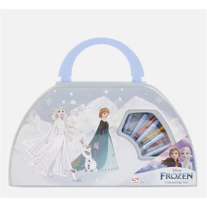 MONPAKI : Mallette à dessin / coloriage pour enfant : Reine des neiges