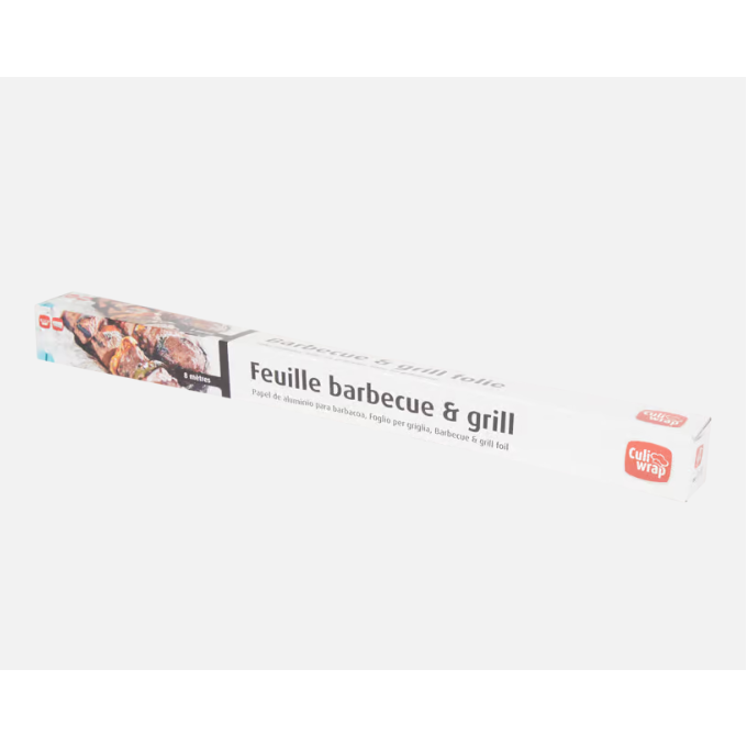 papier ou Feuille d'aluminium pour barbecue Ultra épais