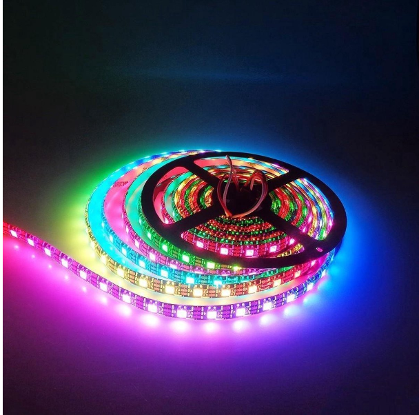 Bandes LED numériques LSC Smart Connect - 2 x 5 mètres - Intensité variable - Colorées