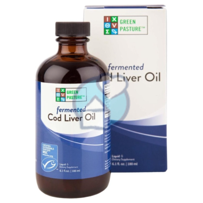 Huile de foie de morue fermentée