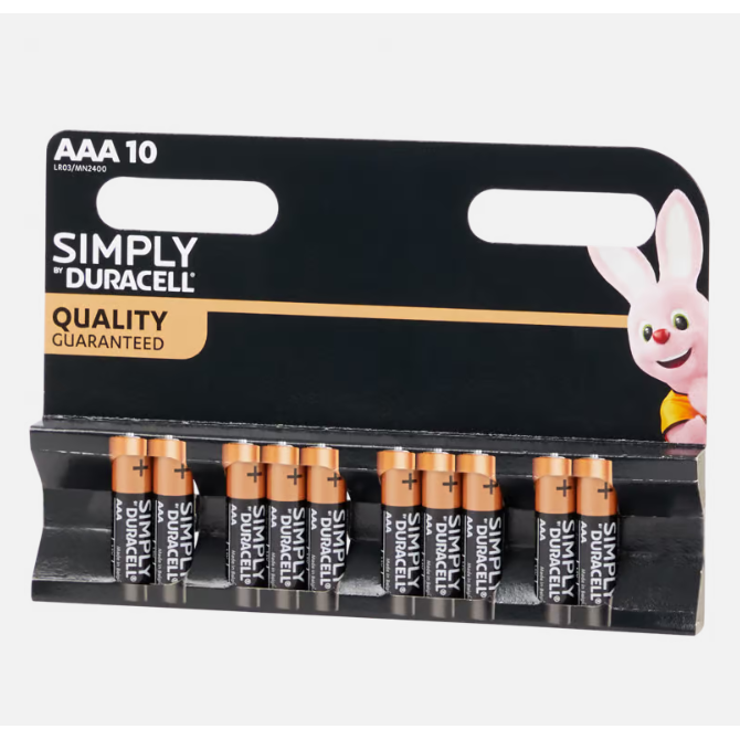 MONPAKI : DuracelL piles