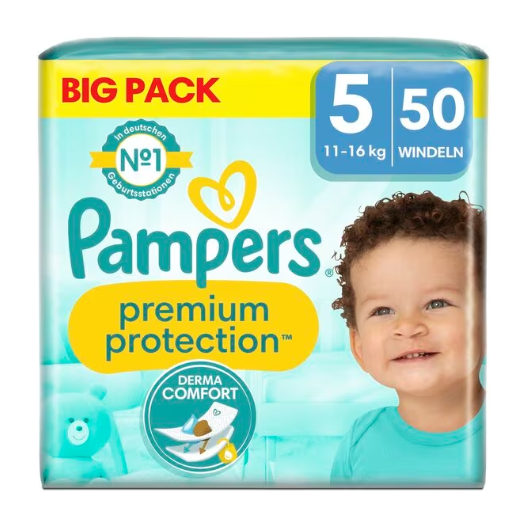 PAMPERS COUCHES PREMIUM PROTECTION