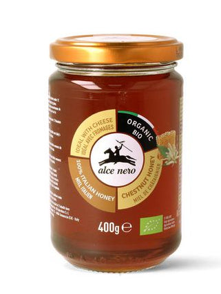 ALCENERO Miel italien châtaigne 400g BIO
