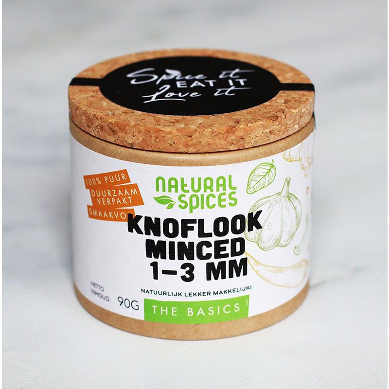Ail émincé (pot 90 grammes)