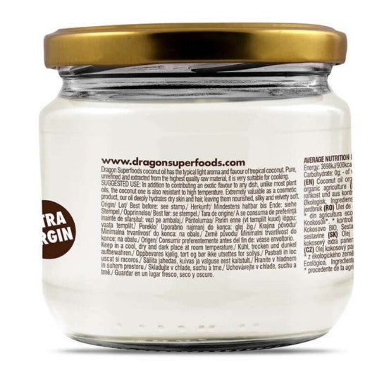 Huile de coco extra vierge bio