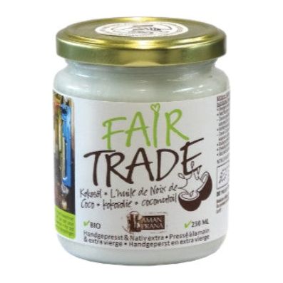 Huile de coco Amanprana Fair Trade, bio