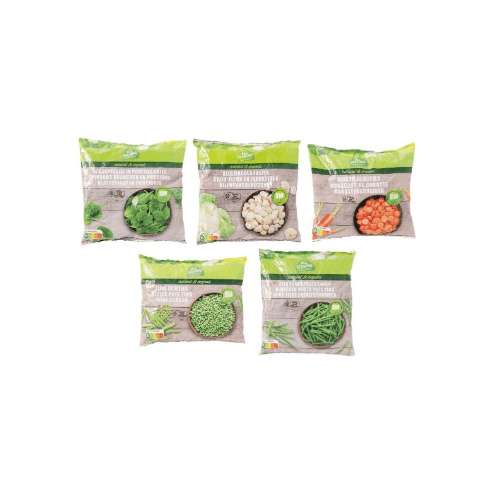 Légumes bio surgelés