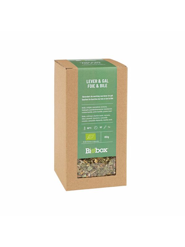 BIOBOX Foie & bile 80g bio