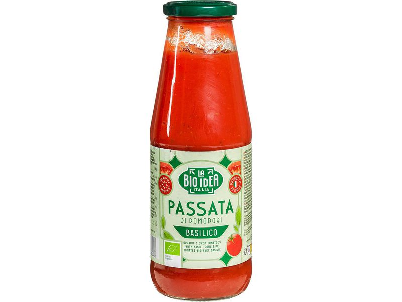 BIOIDEA Passata au basilic 680g