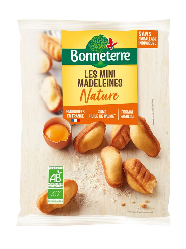 BONNETERRE Mini madeleines 400g