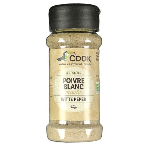 COOK Poivre blanc moulu 45g