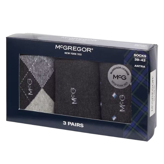 Coffret cadeau de chaussette McGregor chez MonPaki