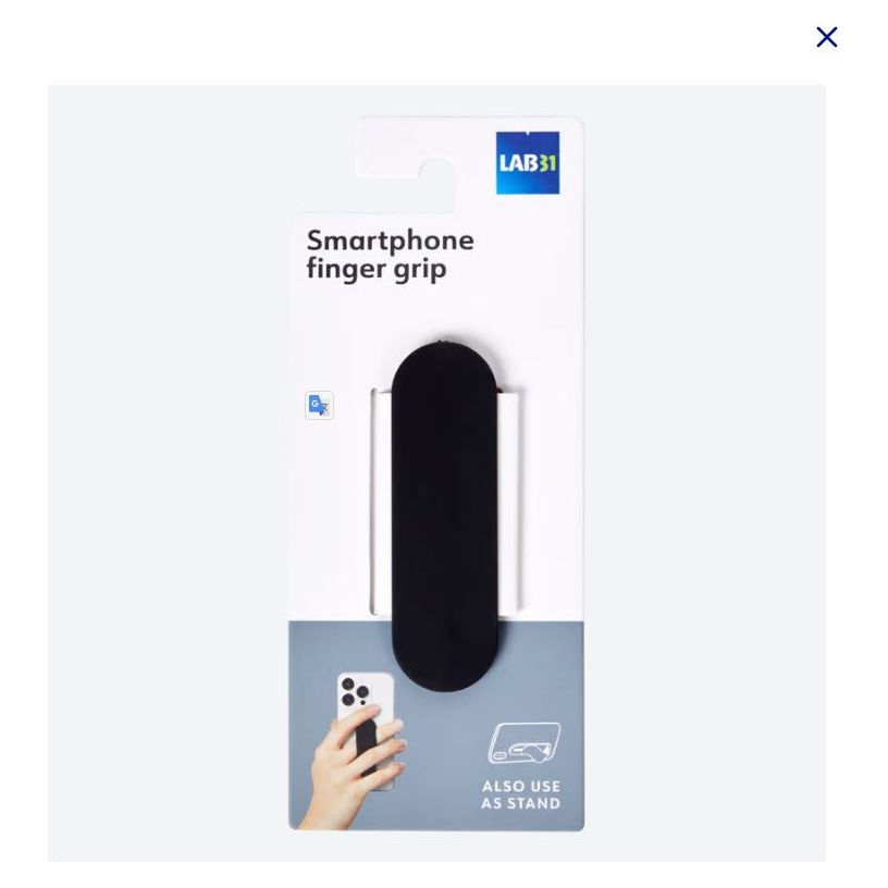 Anneau et support pour téléphone Lab31