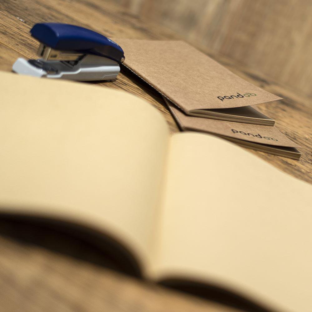 5 cahiers 100% pulpe de bambou A5