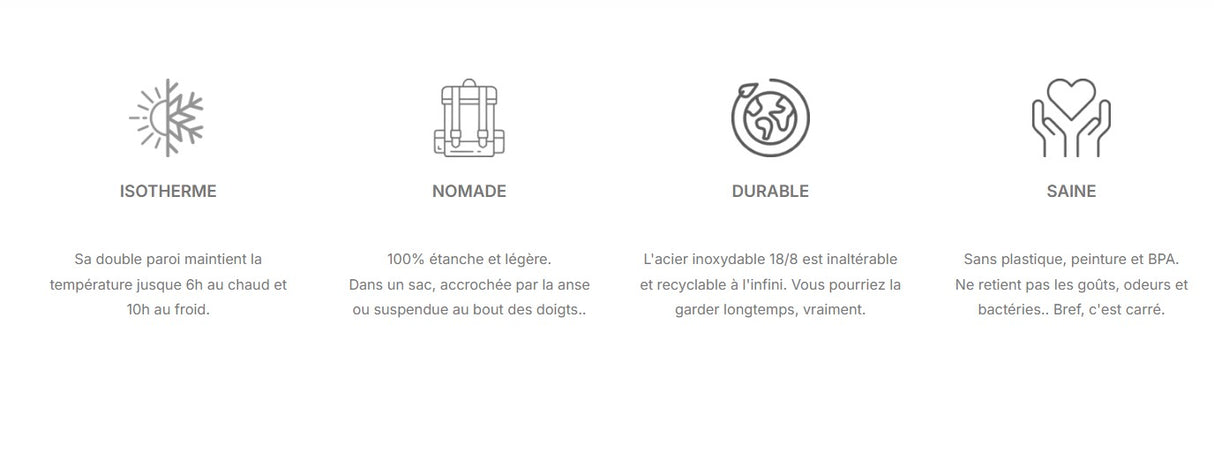 Boite Repas isotherme 500ml lunchbox