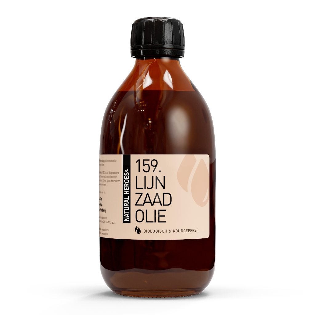 Huile de lin (biologique et pressée à froid) - 300ml