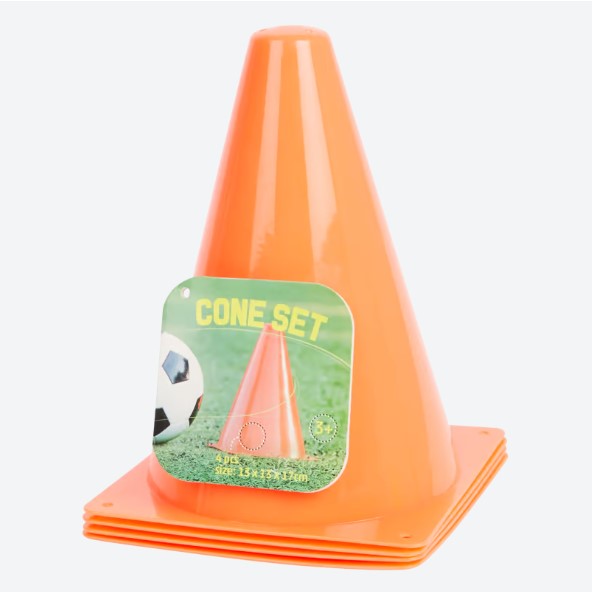 Cone de jeu 4 pièces - footbal ou autres activités