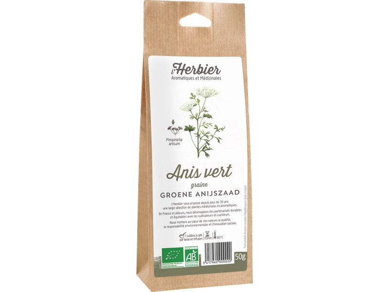 L'HERBIER Anis vert graine 40g