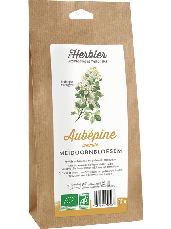 L'HERBIER Aubépine sommité 40g