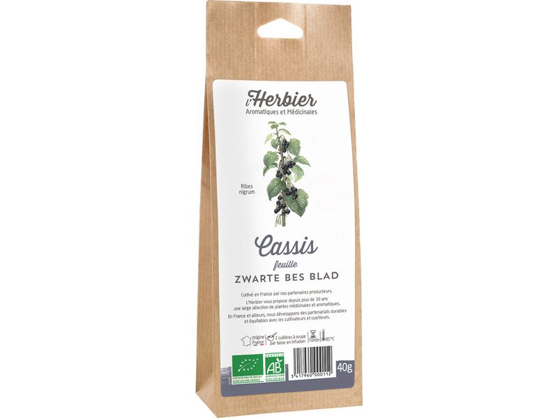 L'HERBIER Cassis feuilles 40g