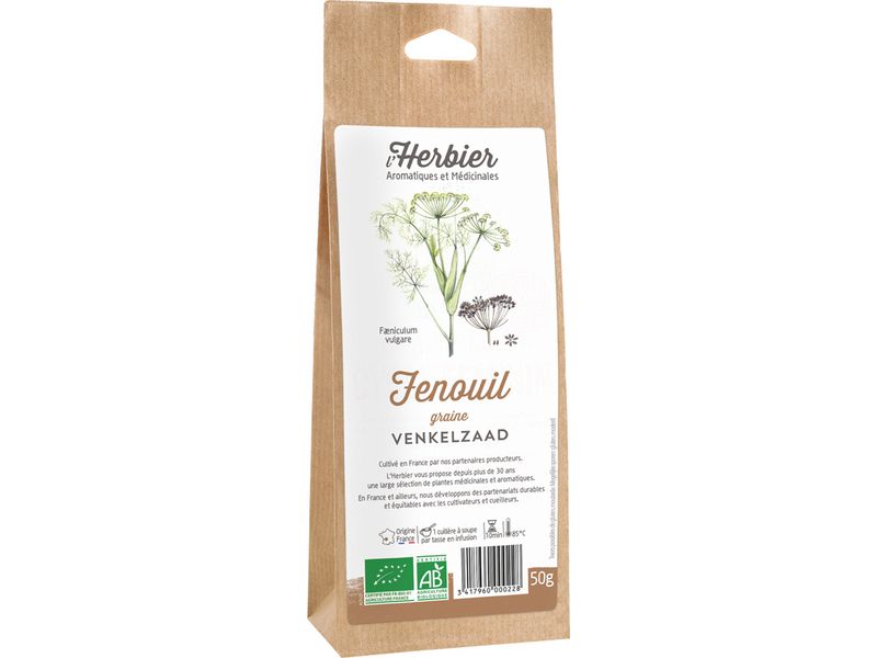 L'HERBIER Fenouil graine 40g