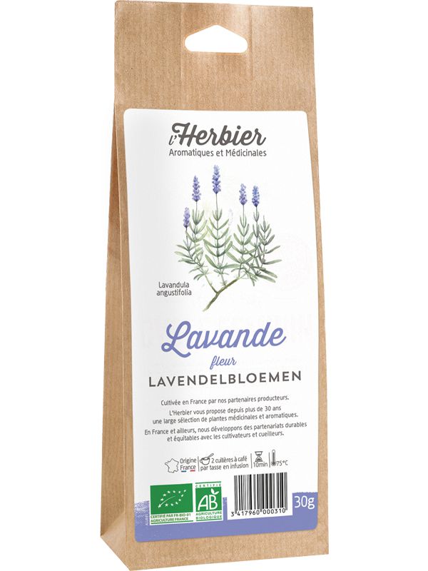 L'HERBIER Lavande fleur 30g