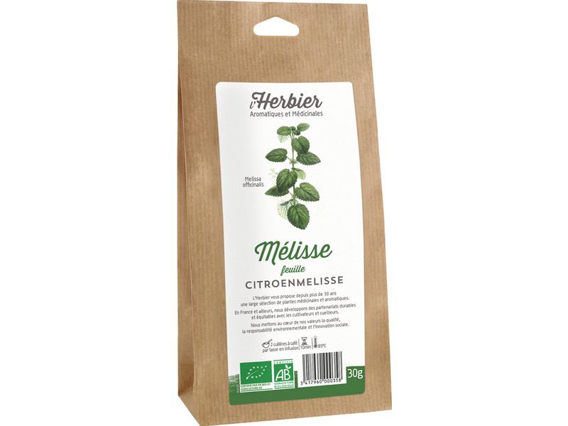 L'HERBIER Mélisse feuilles 30g