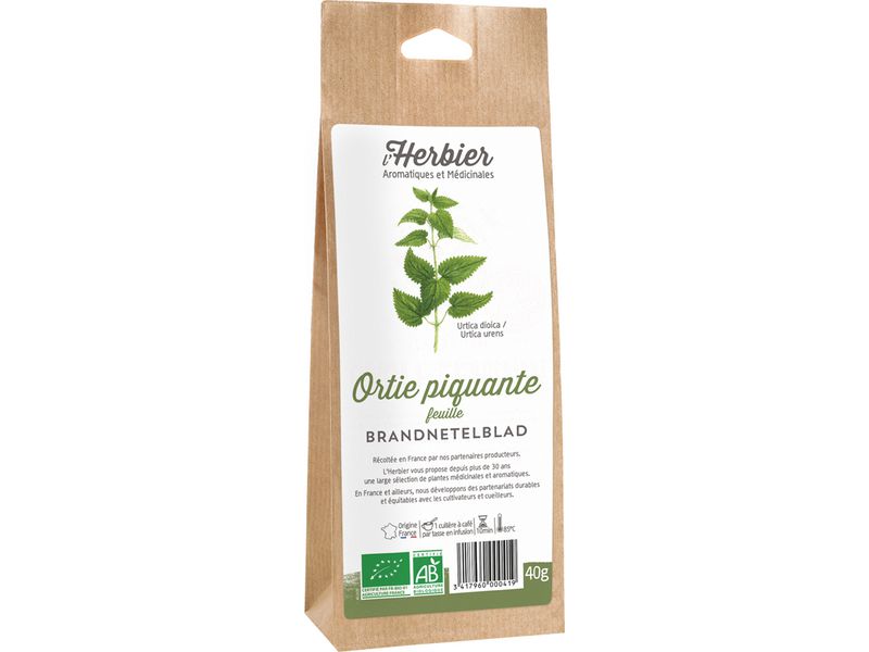 L'HERBIER Ortie piquante feuilles 40g