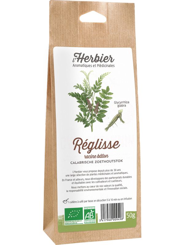L'HERBIER Réglisse racine bâton 40g