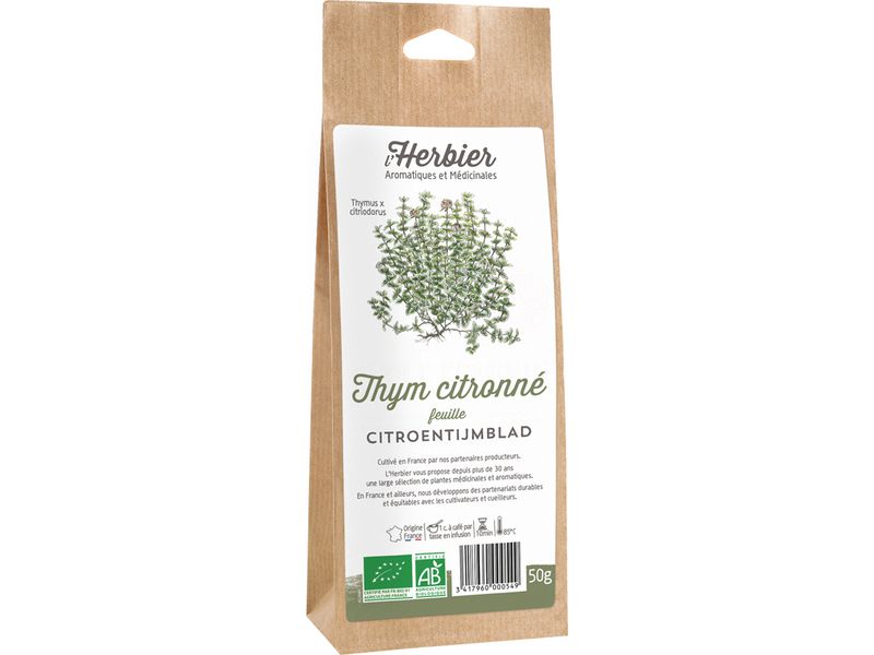 L'HERBIER Thym citronné fleur 50g