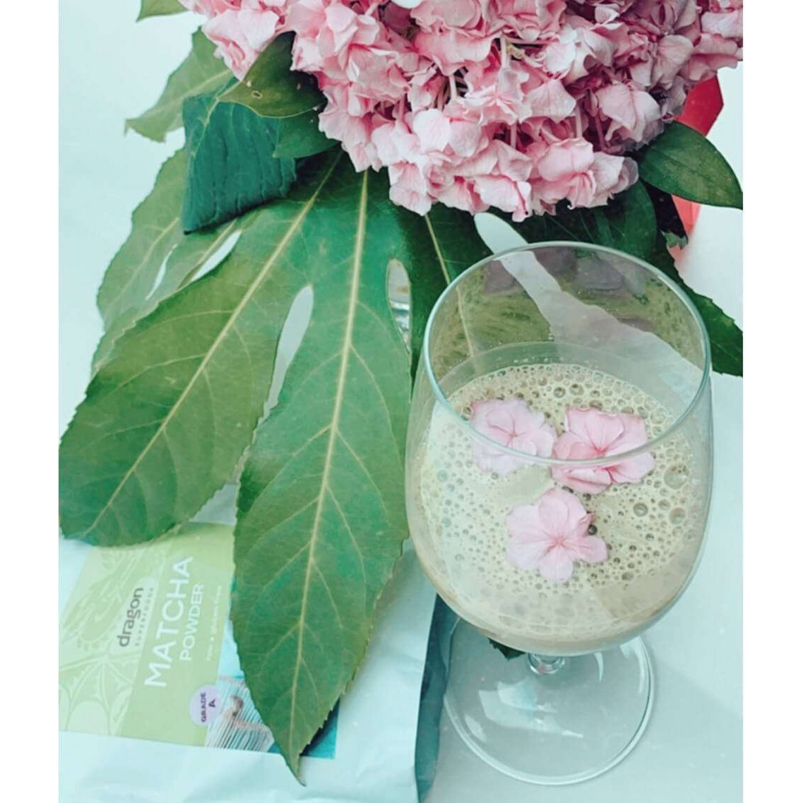 MATCHA, pourdre Grade A, bio, Dragon Superfoods, 100g