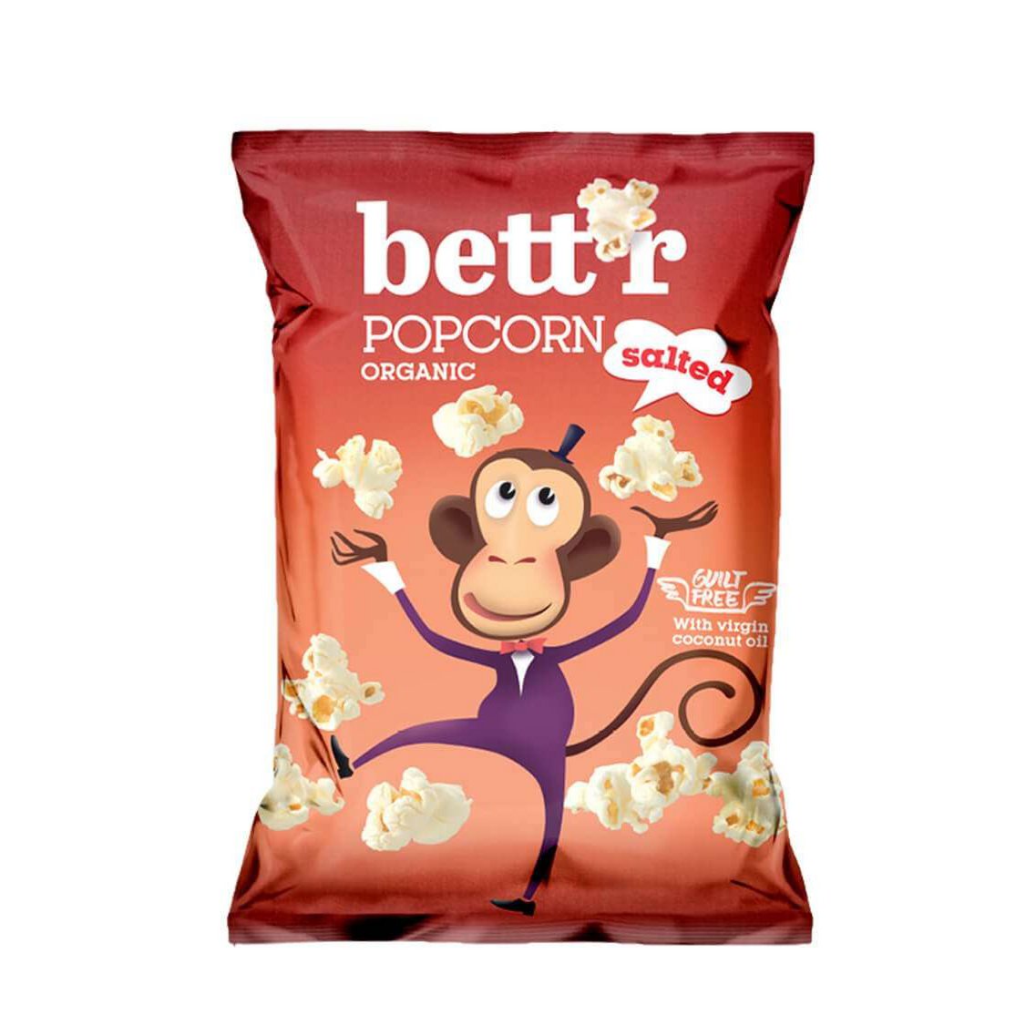 Popcorn salé, bio, Bett'r, 60 g