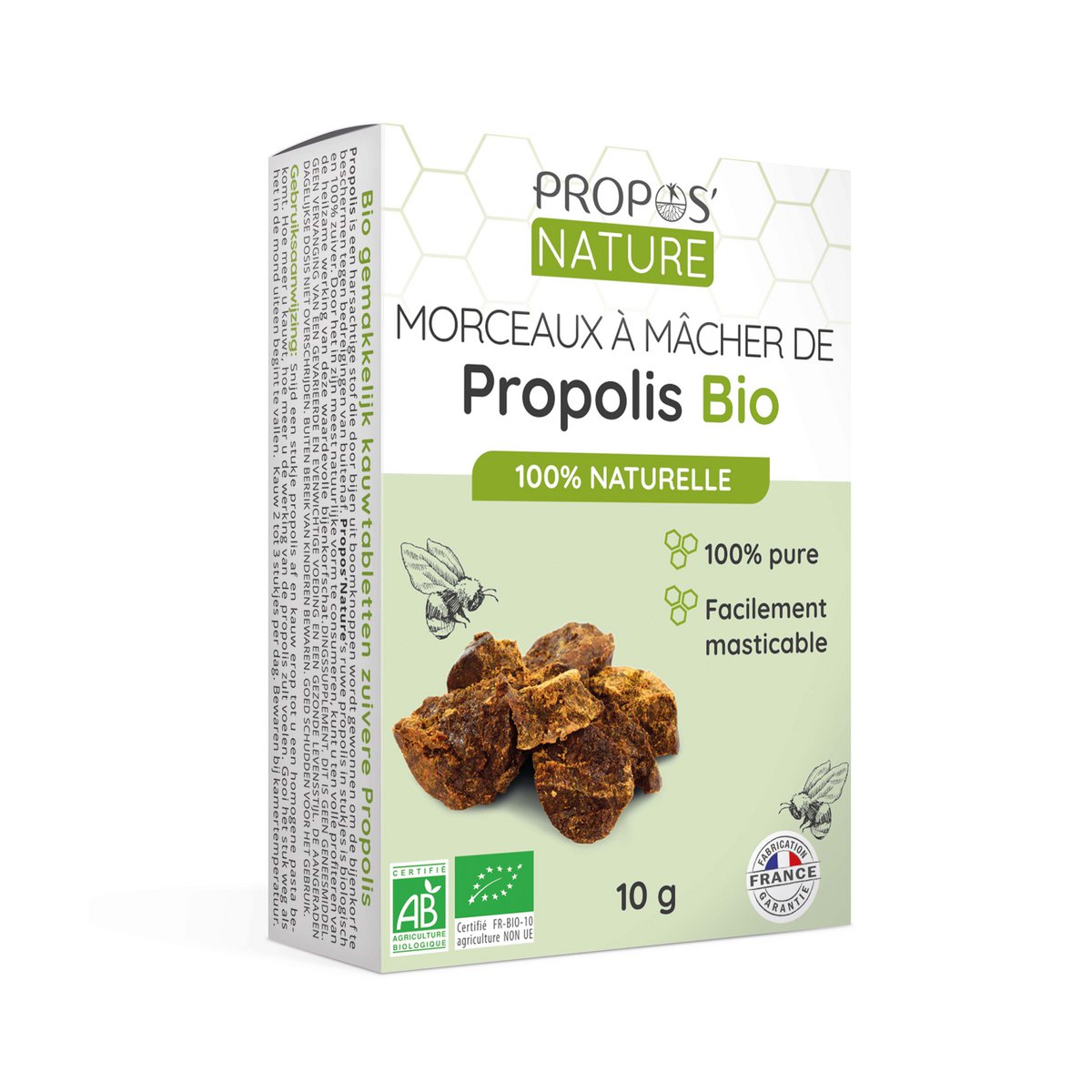 Propolis en morceaux à mâcher - BIO