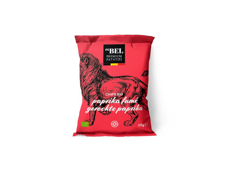 REBEL Chips paprika fumé 35g