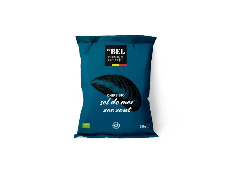 REBEL Sel de mer chips 35g
