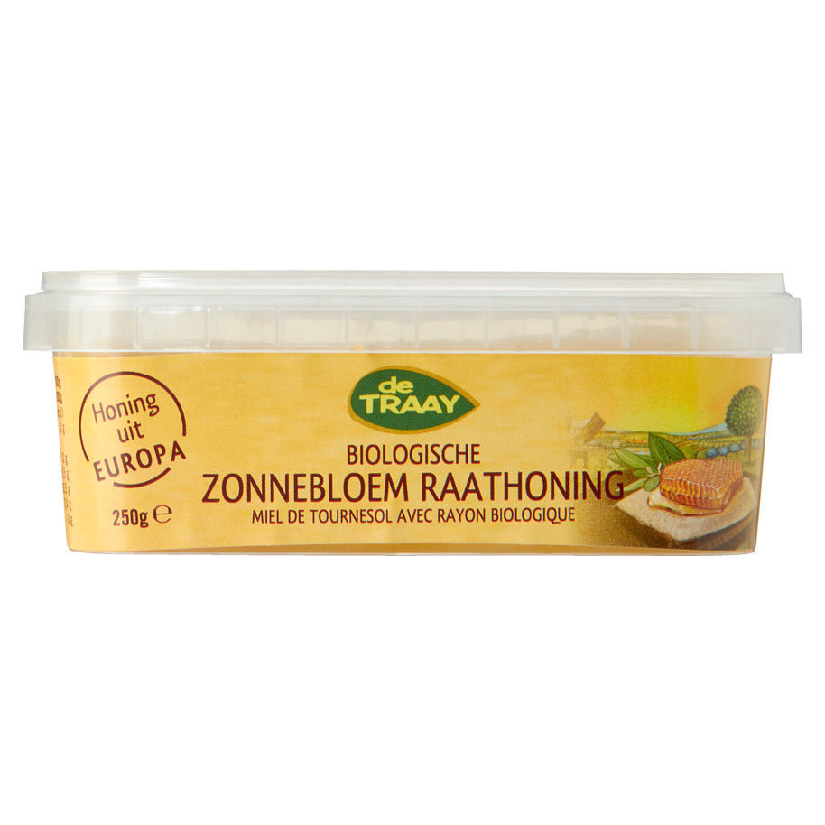 Ruche de miel avec tournesol bio 250 gr
