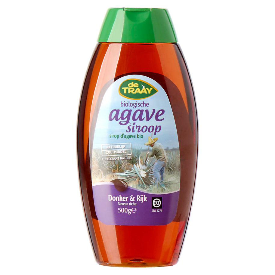 Sirop d'agave foncé et riche bio 350