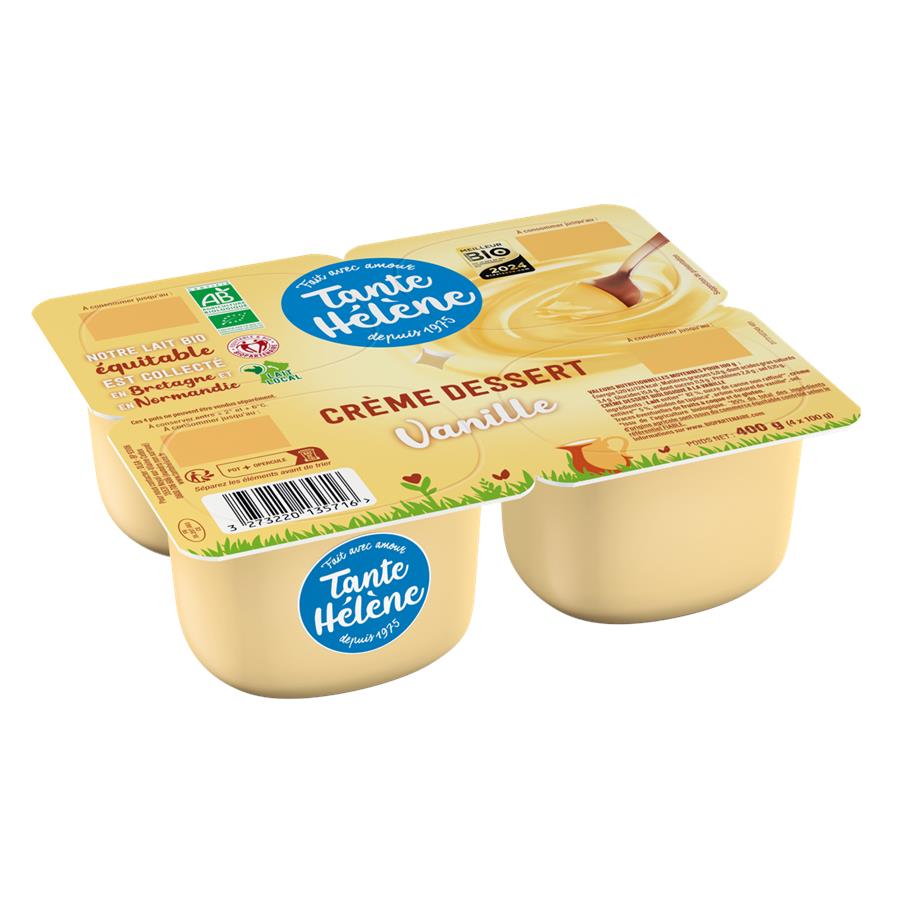 TANTE HELENE dessert vanille 4x100g