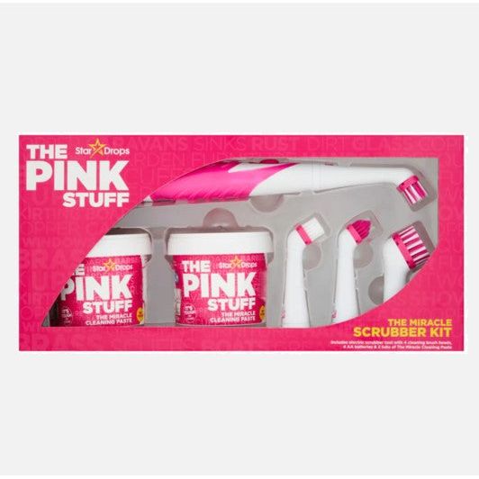 Coffret de pink stuff avec pâte et brosse