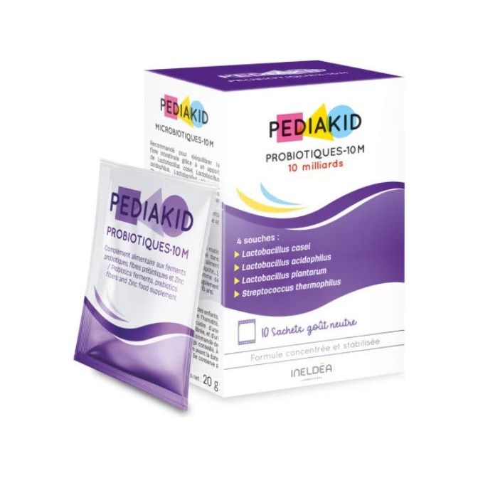 Probiotiques - 10M Rééquilibre la flore intestinale - Dès 6 mois