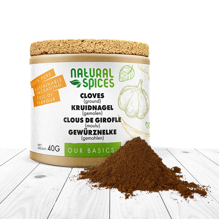 clous de girofle moulus (pot de 40 grammes)