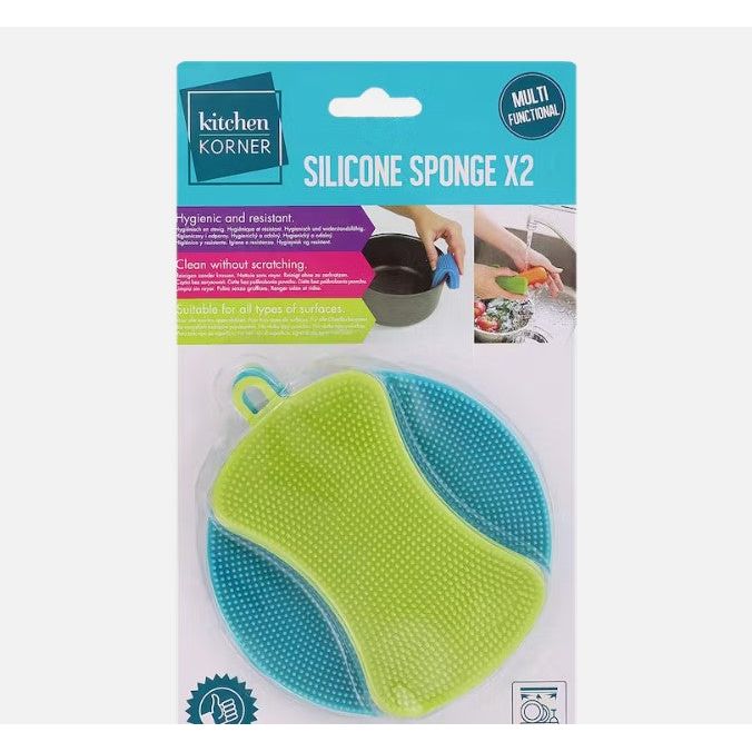 éponge en silicone