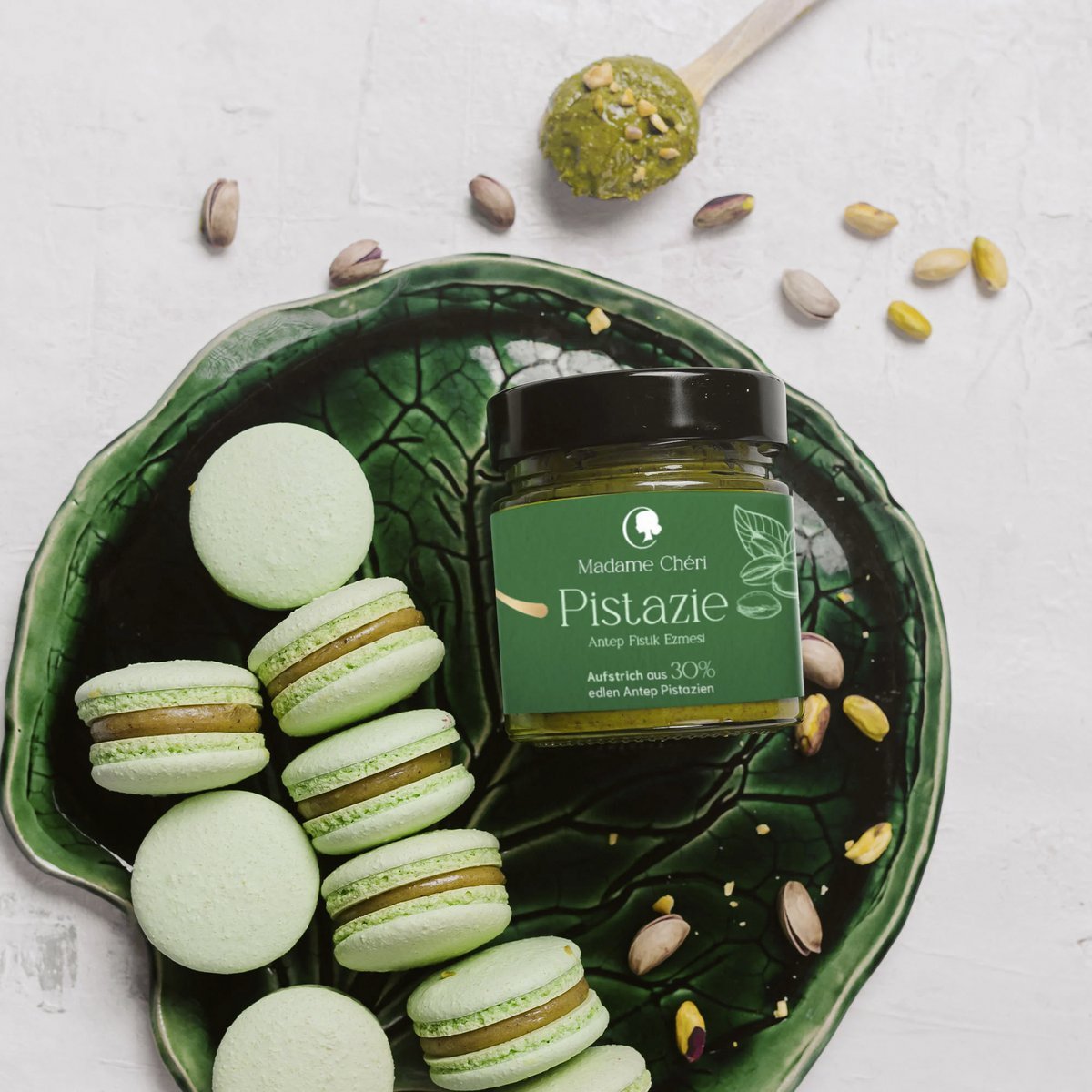 Crème de pistache à 30% de pistaches