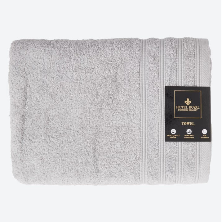 Serviette de bain Hotel Royal - Gris - 70*140 cm
