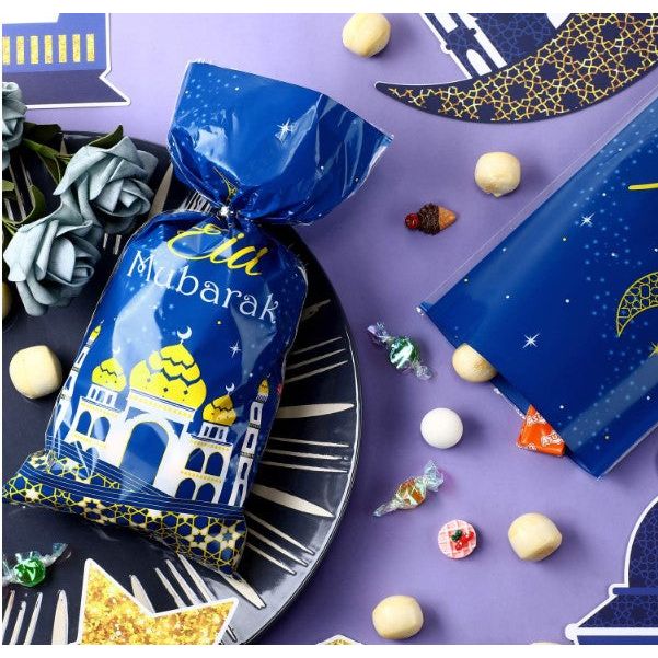lot de 100 Sachets Eid Mubarak