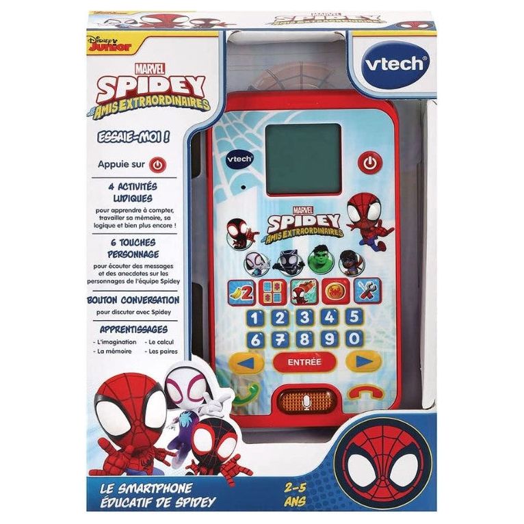 MONPAKI : Smartphone Éducatif de Spidey,