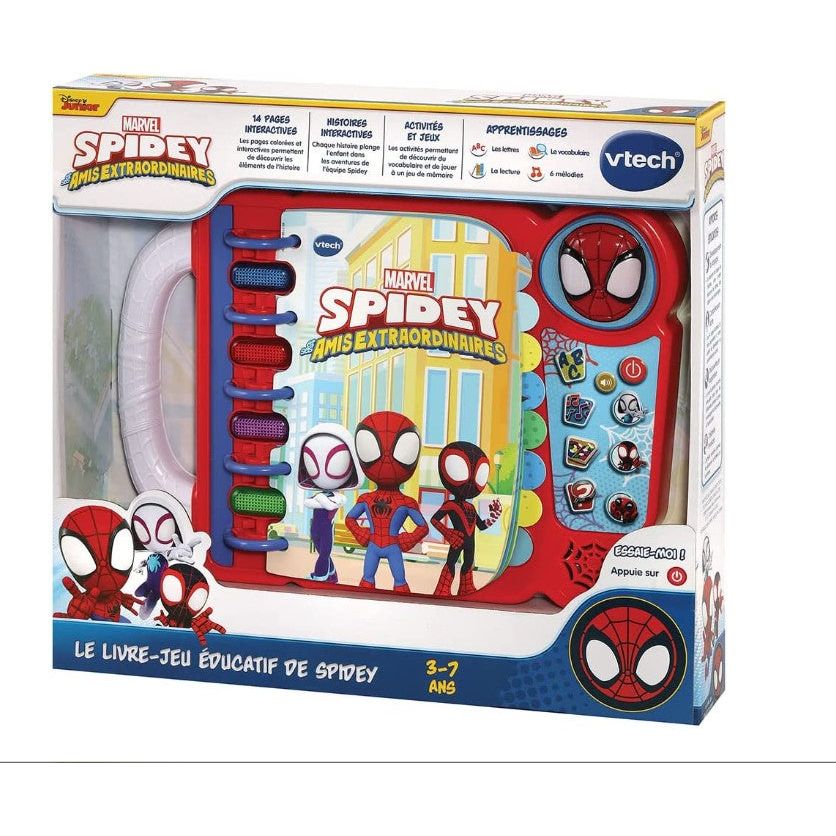 livre-éducatif de Spidey, 3 à 7 ans - Version FR