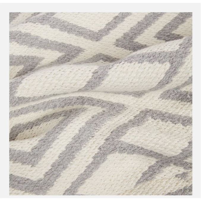 MONPAKI : Choix entre divers modèles pour trouver la perle rare adaptée à votre pièce ( salon, chambre, WC,...) le tapis est généralement exclu de par sa difficulté de nettoyage. ici, le tapis en coton et de petite dimension est facilement lavable à la main pour vous permettre de l'entretien assez aisément. vos pieds de votre famille reste au chaud.  Apportez plus de chaleur à votre intérieur, au sens propre comme au figuré, avec ce tapis ! Ce tapis tendance mais neutre conviendra à tous les intérieurs.