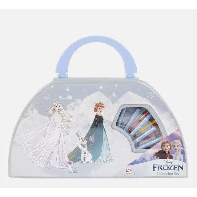 MONPAKI : Mallette à dessin / coloriage pour enfant : Reine des neiges